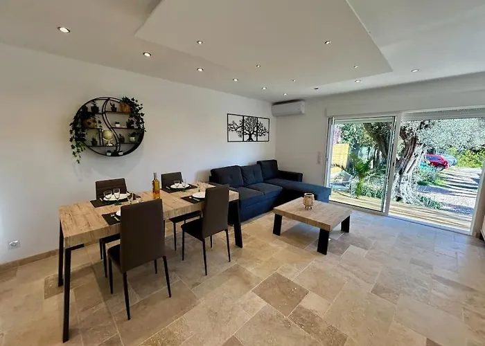 Сasa de vacaciones Bas De Cosy Les Pins Avec Jardin Juan-les-Pins